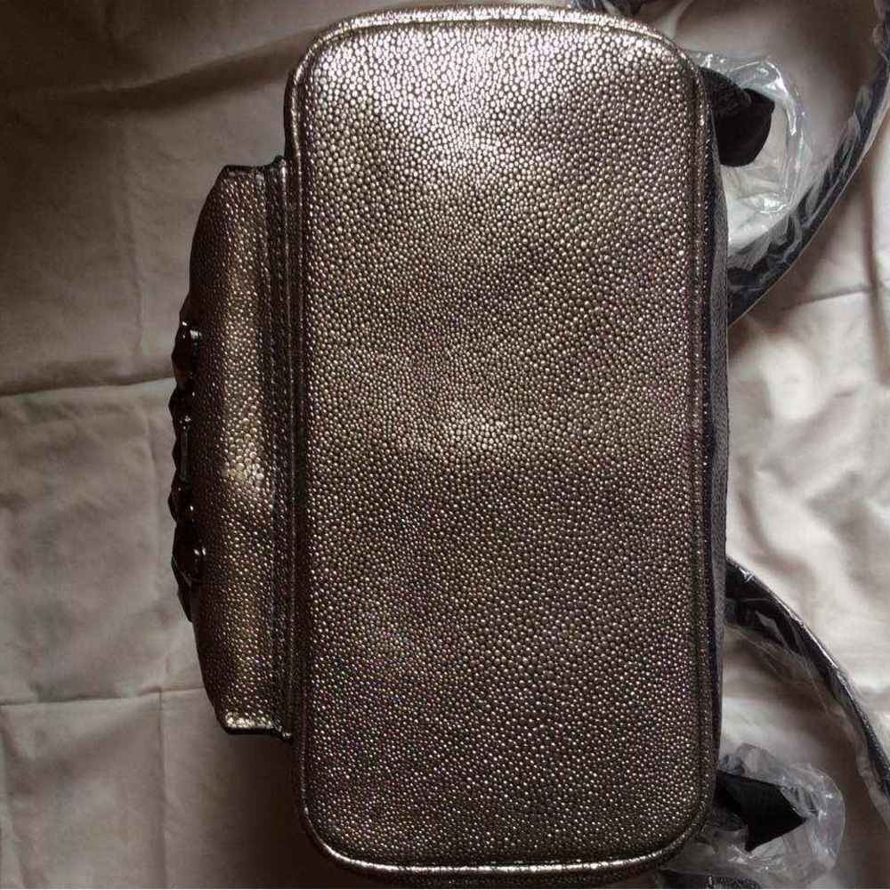 Studded Metallic Backpack - Picture 4 of 5